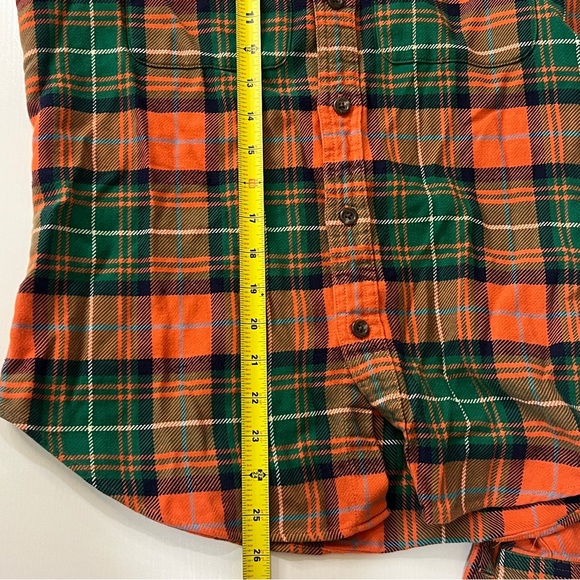 RUGBY RALPH LAUREN Plaid Flannel Shirt Womens 8 (Medium) (Mens Small) 38” chest - Picture 15 of 15